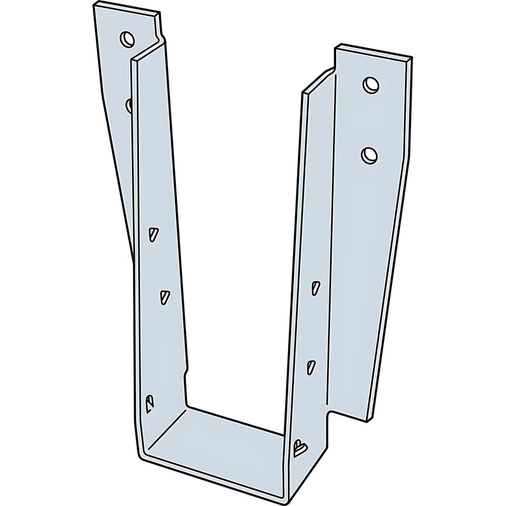 Du Face-Mount Drywall Hanger For 2 In. X 14 In. Engineered Wood With Sds Screws-DU2-1-14-SP6499-6948