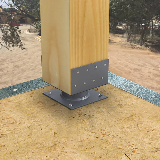Ecb 2-In. Standoff Elevated Column Base For 8X8-ECB88-SP8554-9115
