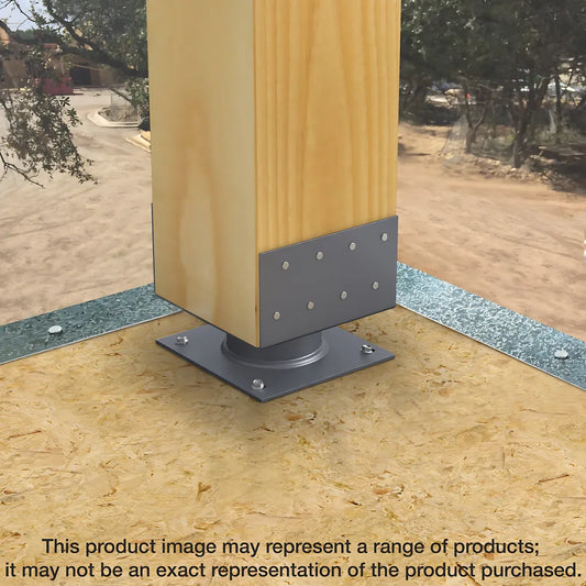 Ecb Hot-Dip Galvanized 2-In. Standoff Column Base For 8X8-ECB88HDG-SP995-1146