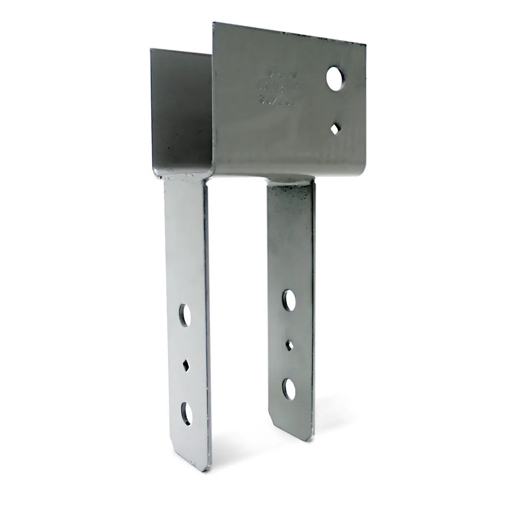 Ecc Hot-Dip Galvanized End Column Cap For 4X Beam, 4X Post (Pack Of 6)-ECC44HDG-SP6543-6997