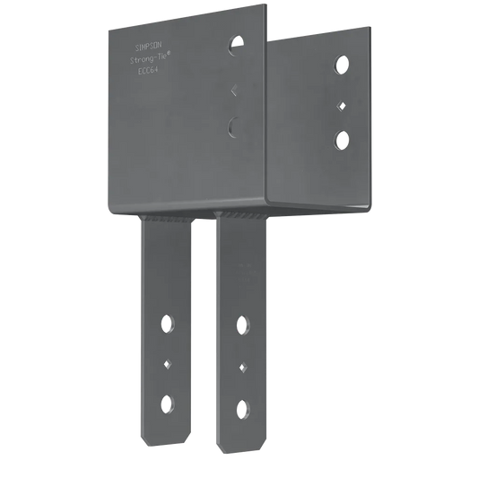 Ecc End Column Cap 6X Beam, 4X Post-ECC64-SP2630-2877