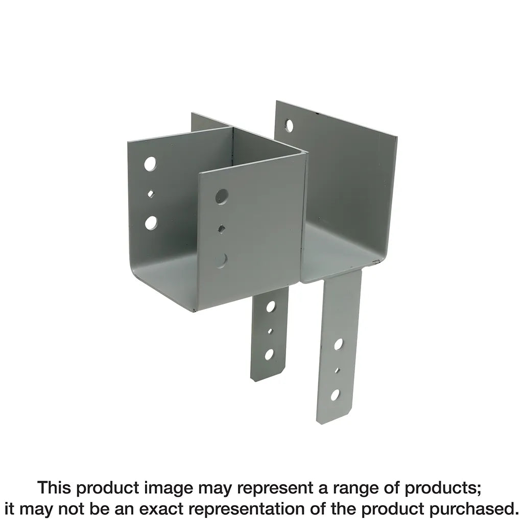 Eccll L-Shape End Column Cap For 4X Beams, 6X Post, Skewed Right-ECCLR464-SP2786-3043