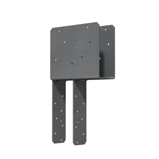 Eccq End Column Cap For 3-1/8 In. Beam, 4X Post, With Strong-Drive® Sds Screws-ECCQ3-4SDS2-5-SP7530-8037