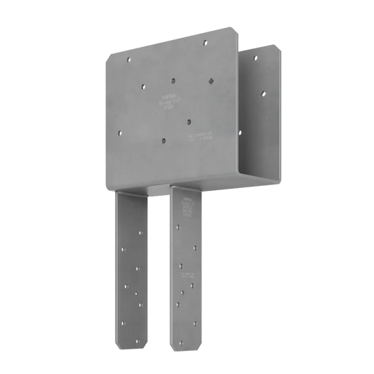 Eccq End Column Cap For 4X Beam, 4X Post, With Strong-Drive® Sds Screws-ECCQ44SDS2-5-SP7463-7967