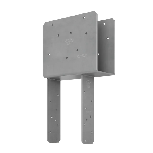 Eccq End Column Cap For 4X Beam, 6X Post, With Strong-Drive® Sds Screws-ECCQ46SDS2-5-SP3460-3743