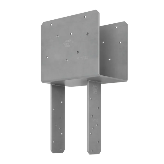Eccq End Column Cap For 6X Beam, 6X Post, With Strong-Drive® Sds Screws-ECCQ66SDS2-5-R-SP2015-2225