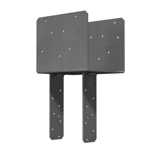 Eccq End Column Cap For 7 In. Beam, 6X Post, With Strong-Drive® Sds Screws-ECCQ7-1-6SDS2-5-SP3543-3833