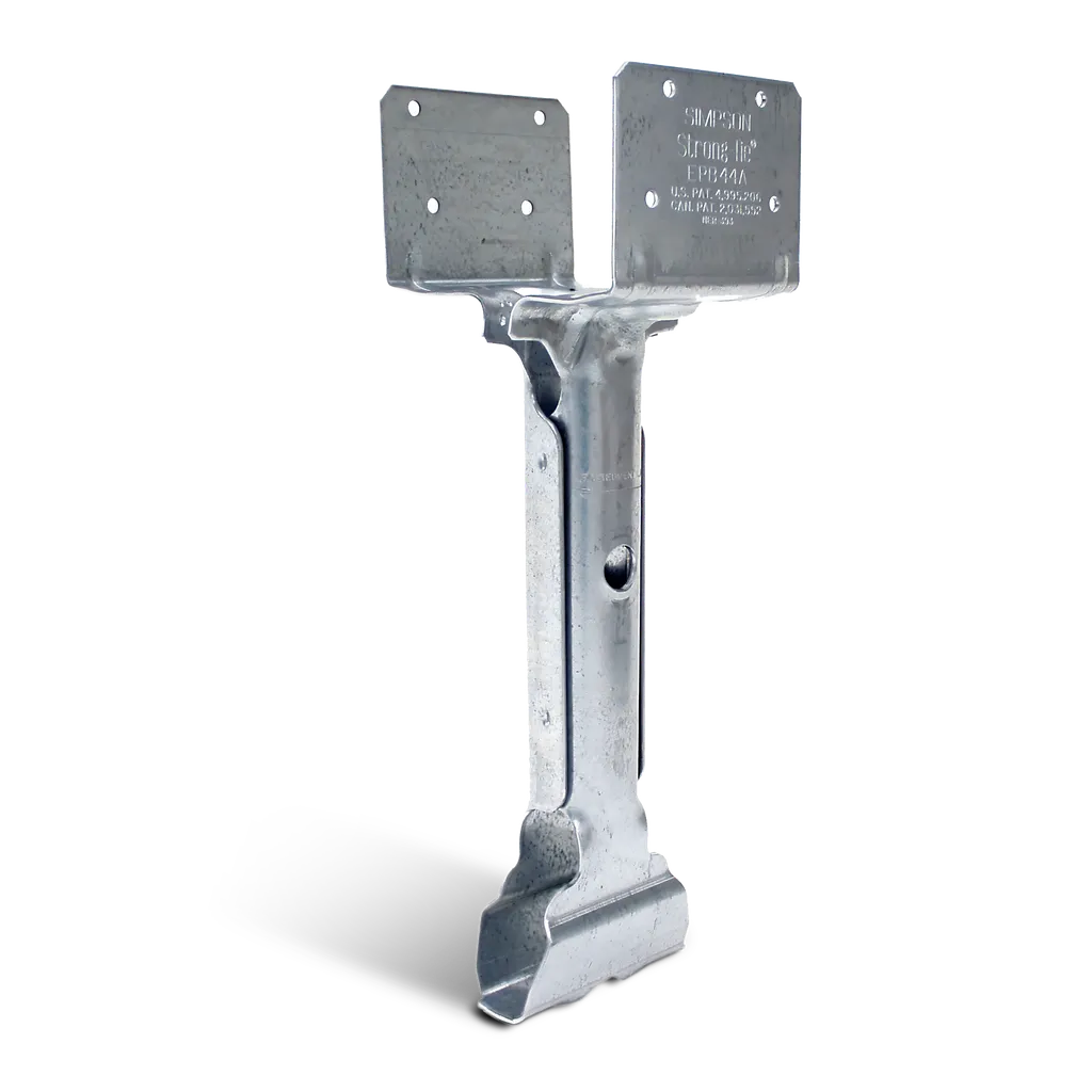 Epb Galvanized Elevated Post Base For 4X4 (Pack Of 10)-EPB44A-SP7839-8357