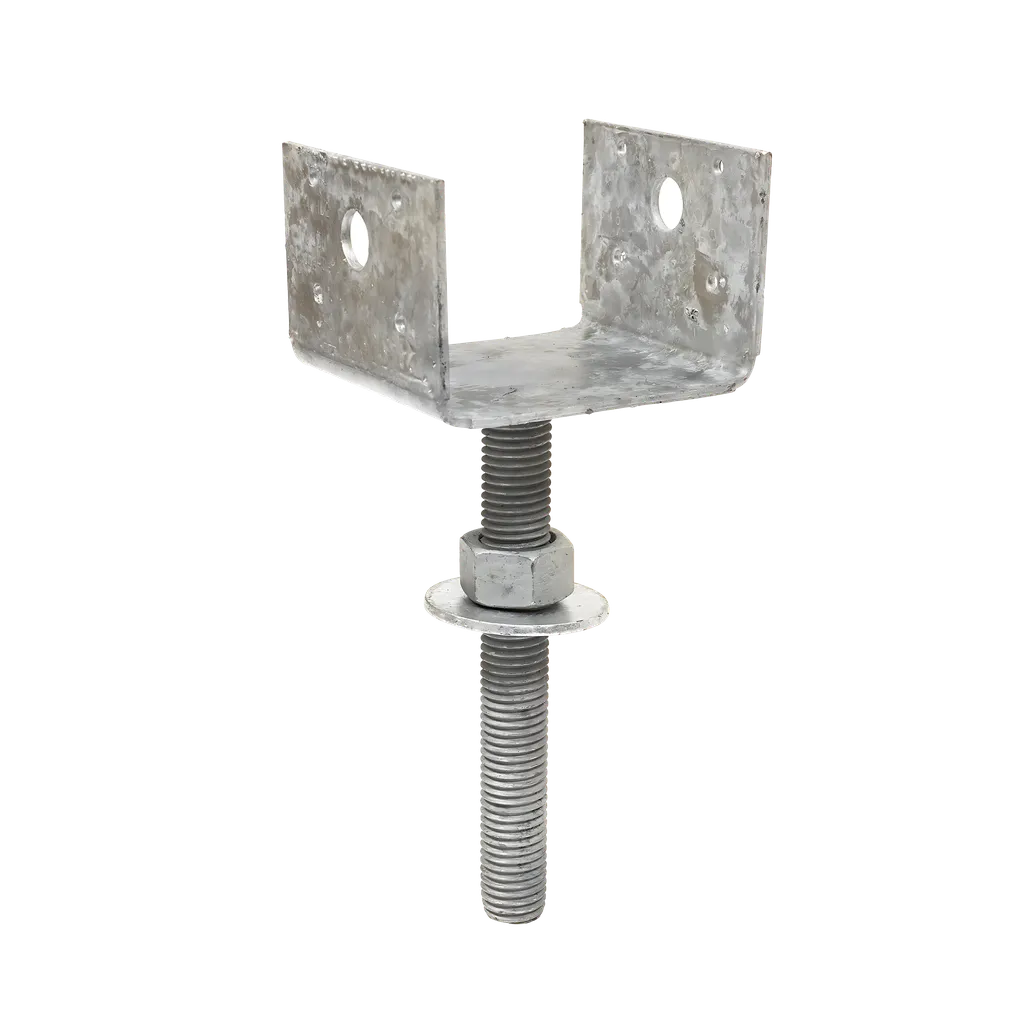Epb Hot-Dip Galvanized Pier-Block Elevated Post Base For 4X4-EPB44PHDG-SP4168-4496