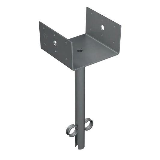 Epb Elevated Post Base For 6X6 With 12-In. Pipe-EPB66-12-SP4543-4893