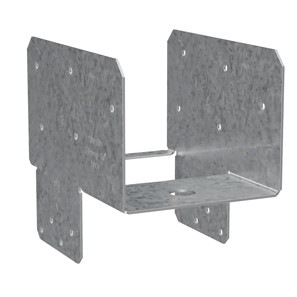 Epcz Zmax® Galvanized End Post Cap For 4X (Pack Of 10)-EPC4Z-SP1490-1673