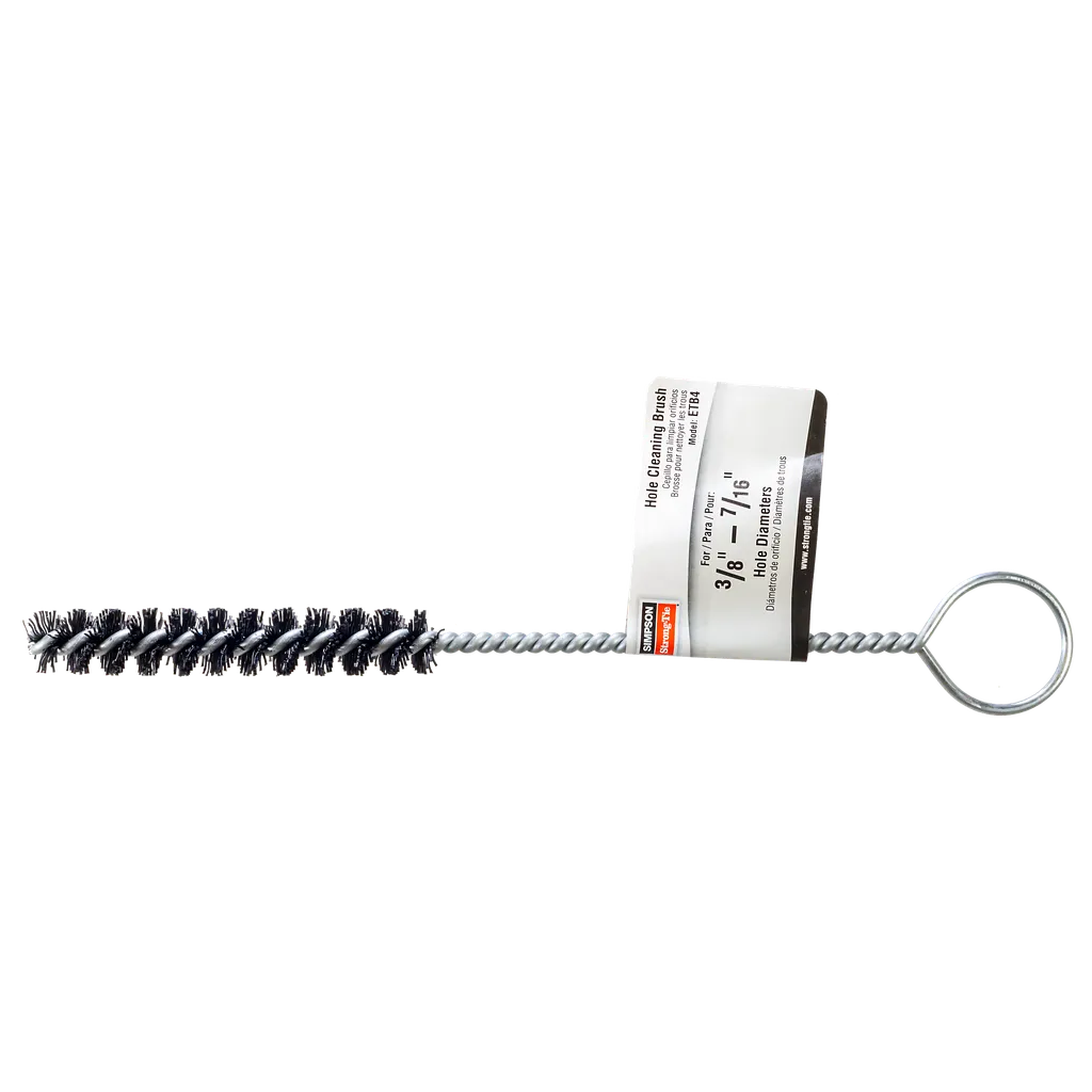 Etb 1/2 In. X 8 In. Nylon Hole-Cleaning Brush (Pack Of 24)-ETB4-SP2476-2711
