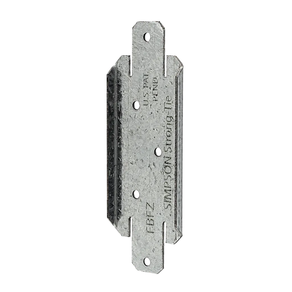 Fbfz Zmax® Galvanized Flat Rail Fence Bracket For 2X4 (Pack Of 100)-FBFZ-SP7183-7678