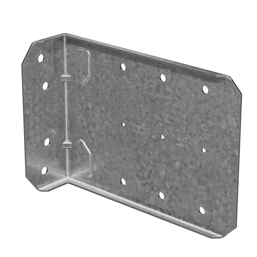 Fcb 5-1/2 In. Bypass Framing Fixed-Clip Connector (25-Qty)-FCB45-5-R25-SP7090-7579