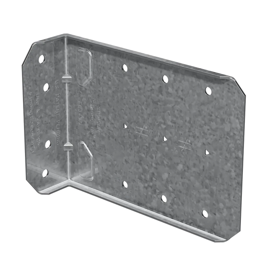 Fcb 5-1/2 In. Bypass Framing Fixed-Clip Connector (25-Qty)-FCB45-5-R25-SP7090-7579