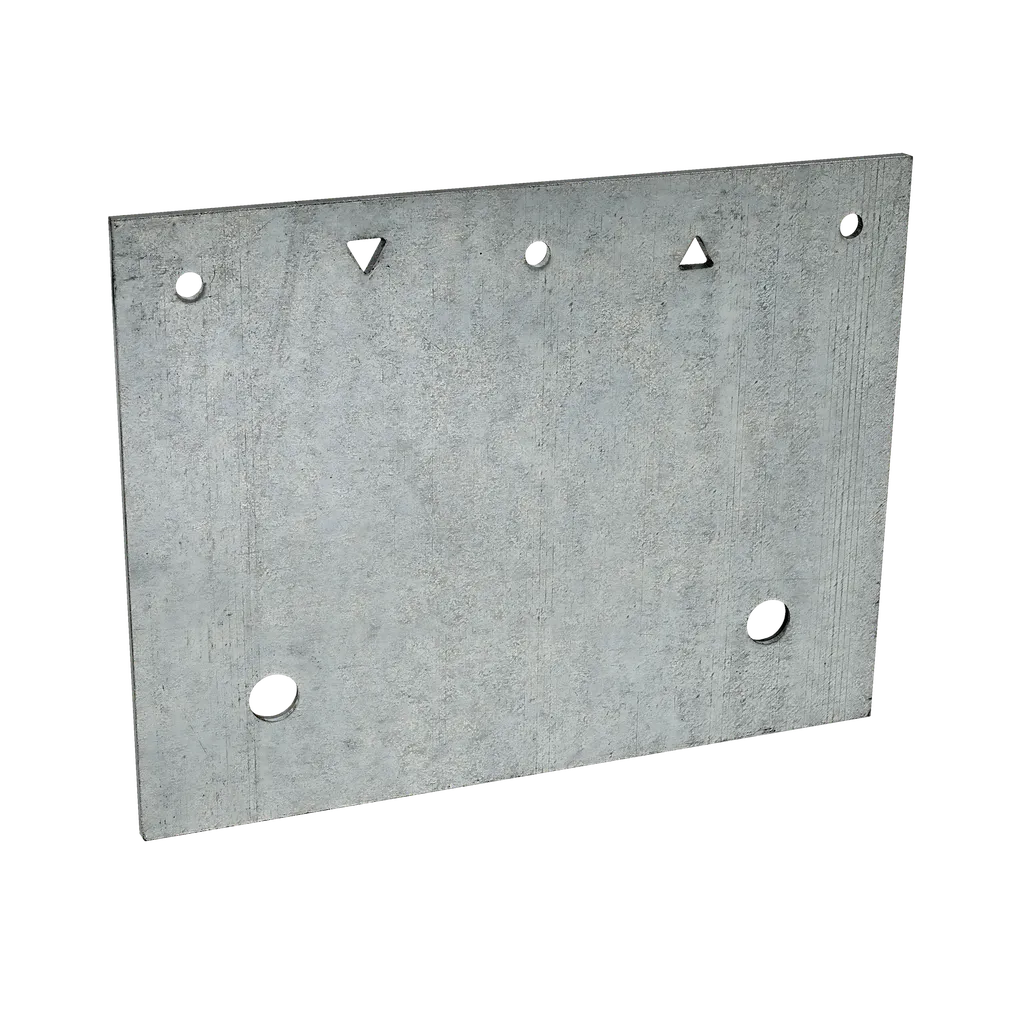 Frfp 7 In. X 9 In. Retrofit Foundation Plate (Pack Of 5)-FRFP-SP2290-2512