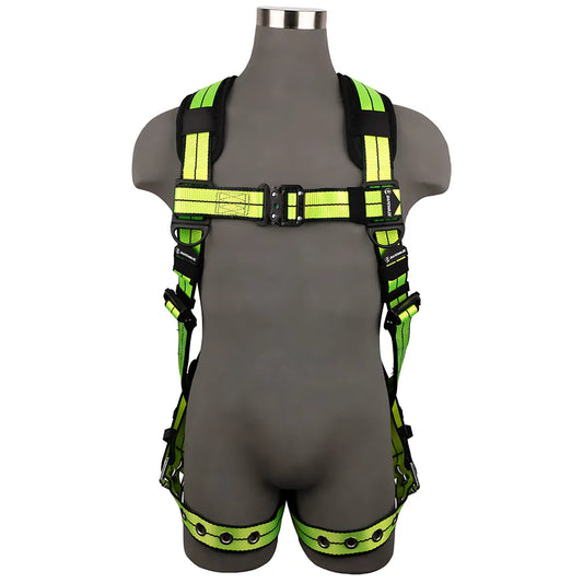 Pro+ Full Body Harness: 1D, Qc Chest, Tb Legs FS-FLEX185-SM-5909