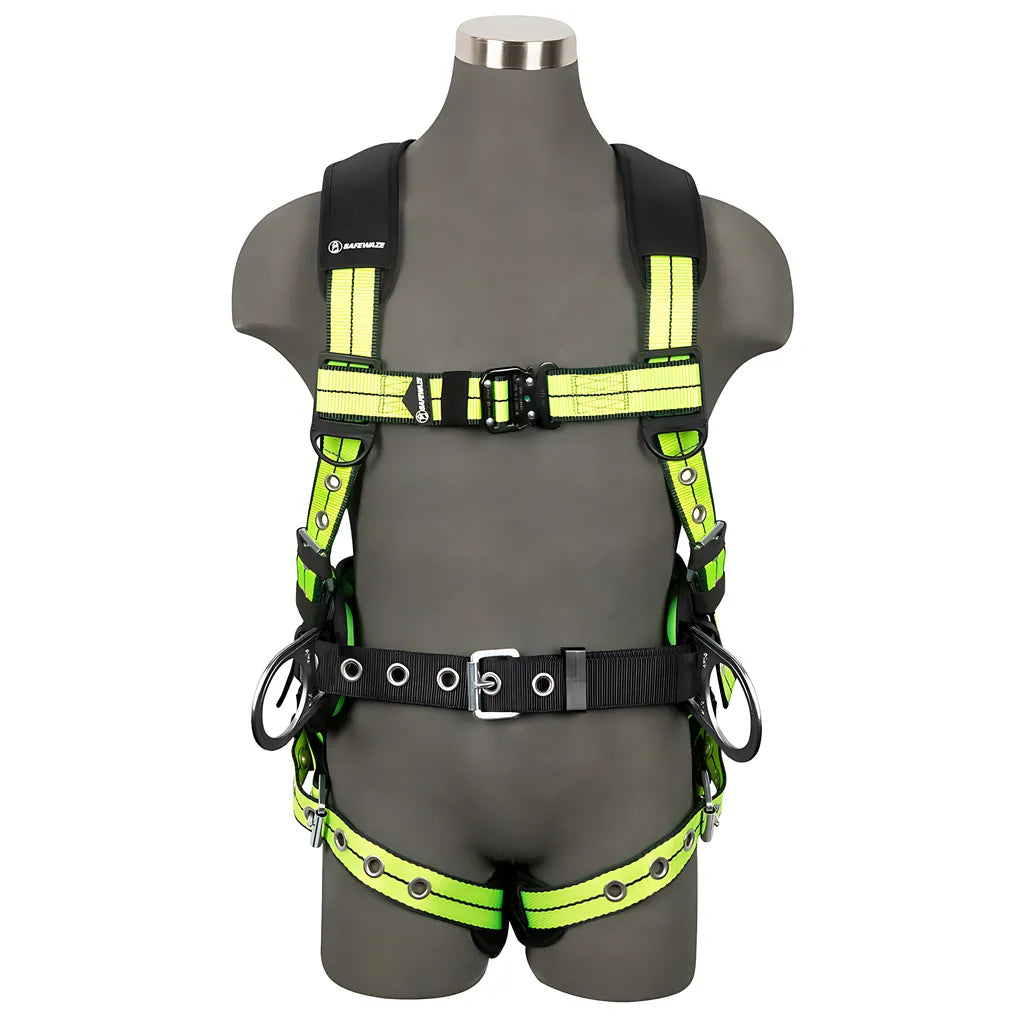 Pro+ Construction Harness: 3D, Qc Chest, Tb Legs, Tb Torso FS-FLEX270-4X-5865