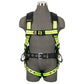 Pro+ Construction Harness: 3D, Qc Chest, Tb Legs, Tb Torso FS-FLEX270-XL-5859