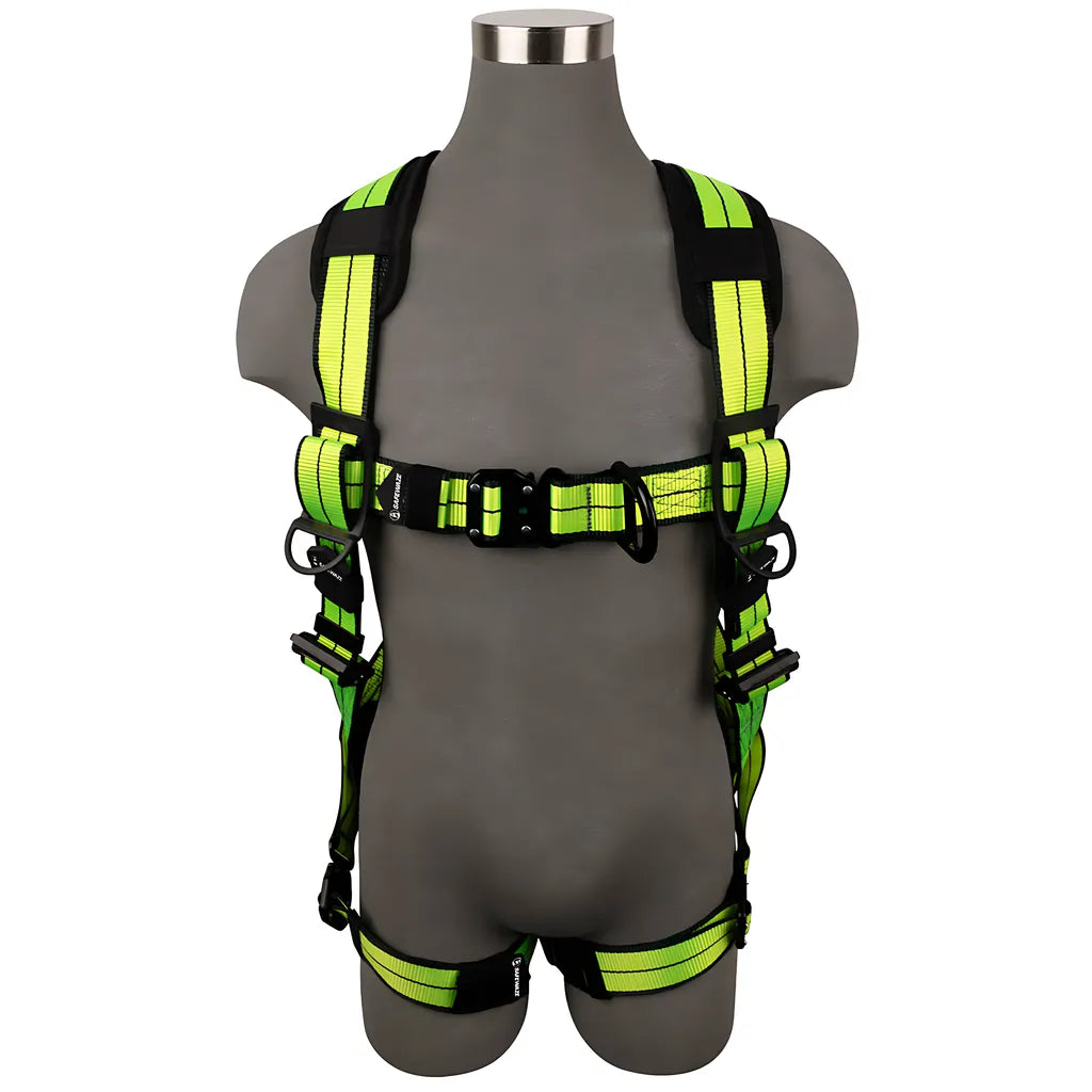 Pro+ Full Body Harness: 1D, Qc Chest, Fd, Qc Legs FS-FLEX280-FD-3X-5895