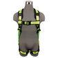 Pro+  Full Body Harness: 1D, Qc Chest/Legs FS-FLEX280-XS-5897