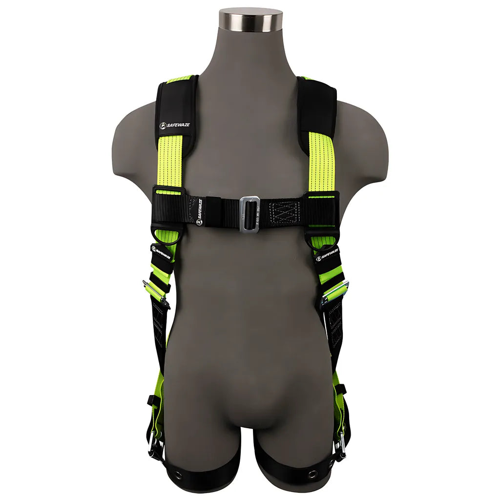 Reflective Full Body Harness: 1D, Mb Chest, Tb Legs FS-HIVIS185-2X-6473