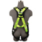 Reflective Full Body Harness: 1D, Mb Chest, Tb Legs FS-HIVIS185-2X-6474