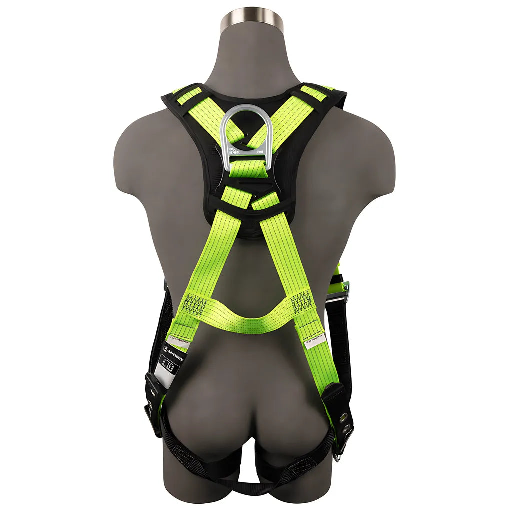 Reflective Full Body Harness: 1D, Mb Chest, Tb Legs FS-HIVIS185-2X-6474