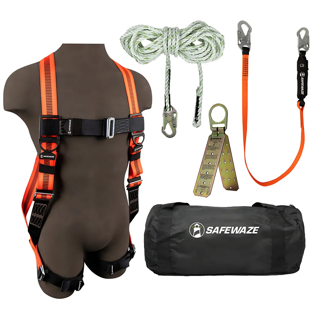 V-Line Bag Roof Kit: Fs99280-E Harness, Fs700-50Ga Vll, Fs88560-E Lanyard, Fs870 Anchor, Fs8150 Bag FS121-E-7571
