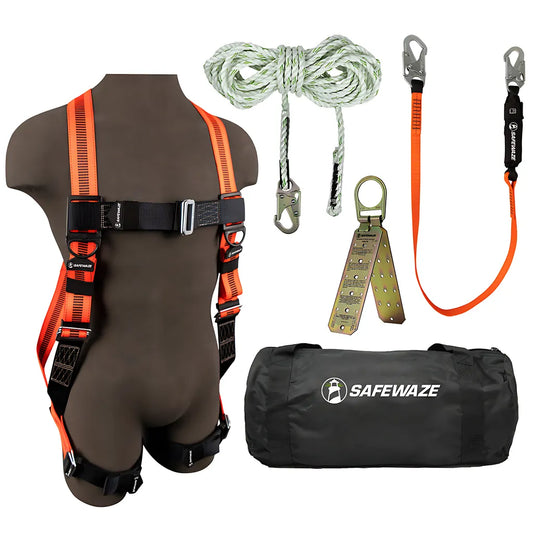 V-Line Bag Roof Kit: Fs99280-E Harness, Fs700-50Ga Vll, Fs88560-E Lanyard, Fs870 Anchor, Fs8150 Bag FS121-E-7571