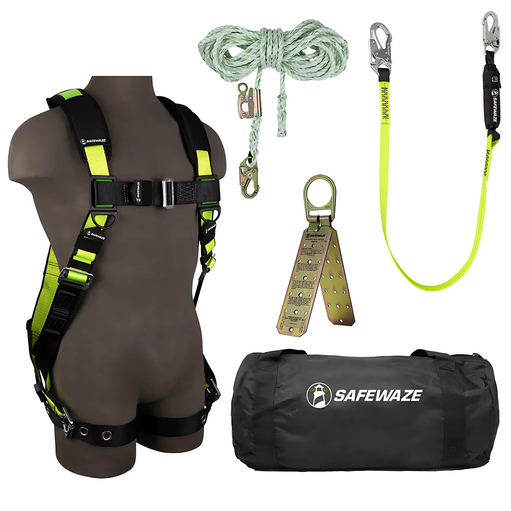 Pro Bag Roof Kit: Fs185-L/Xl Harness, Fs700-50Ga Vll, Fs560 Lanyard, Fs870 Anchor, Fs8150 Bag FS124-LXL-7543