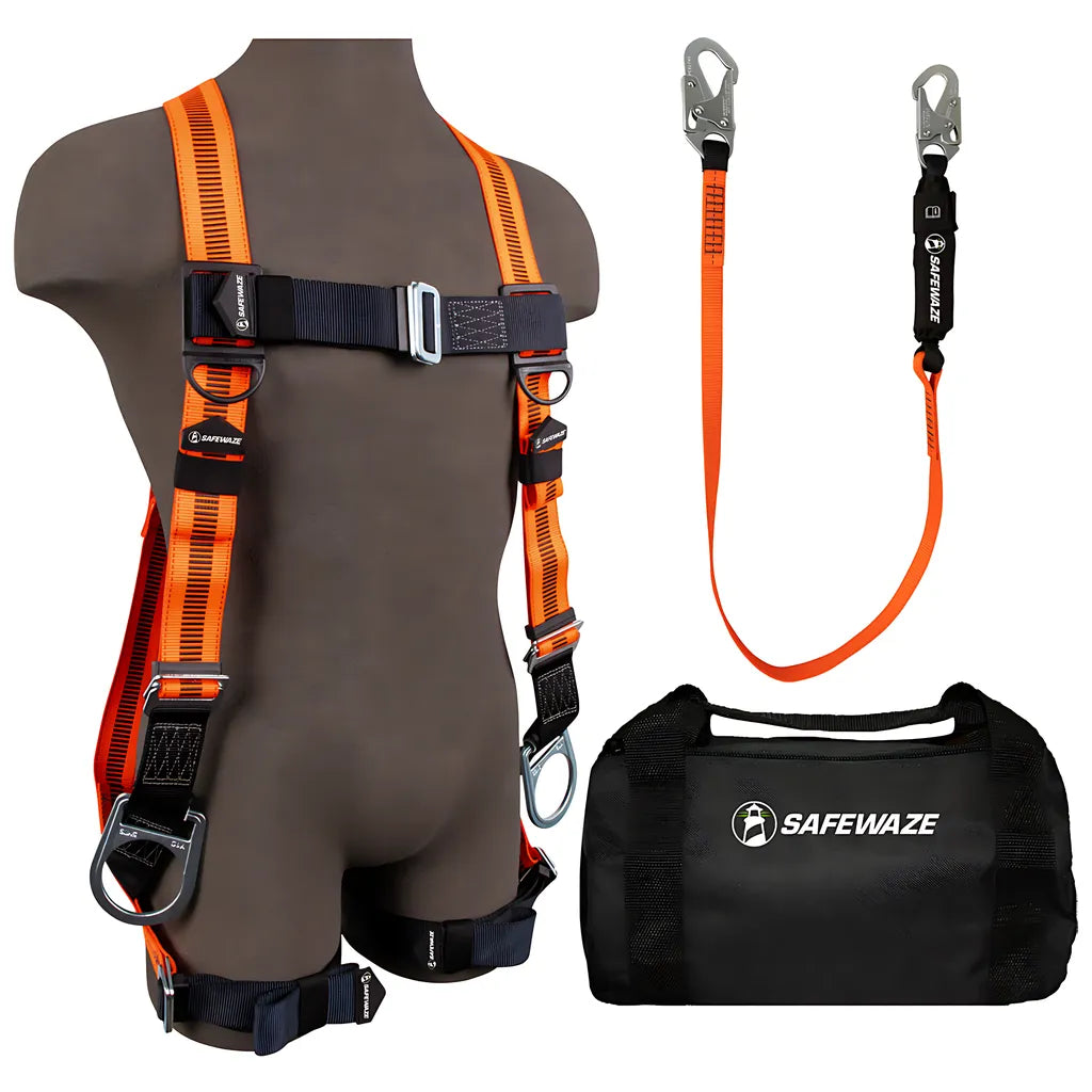 V-Line Bag Combo: Fs99281-E Harness, Fs88560-E Lanyard, Fs8125 Bag FS126-E-3D-7662