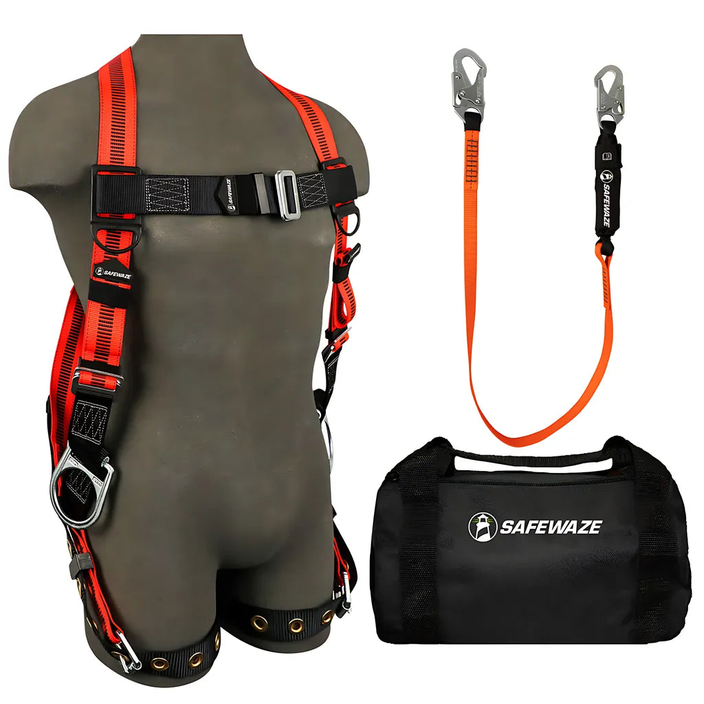 V-Line Bag Combo: Fs99285-E Harness, Fs88560-E Lanyard, Fs8125 Bag FS127-E-7660