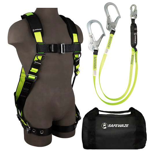 Pro Bag Combo: Fs185-L/Xl Harness, Fs566 Lanyard, Fs8125 Bag FS139-DL-LXL-7611