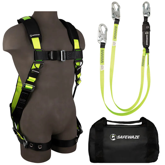 Pro Bag Combo: Fs185-2X Harness, Fs561 Lanyard, Fs8125 Bag FS141-D-2X-7621