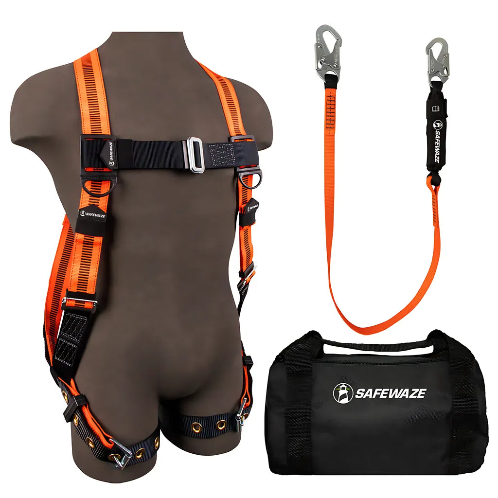 V-Line Bag Combo: Fs99185-E Harness, Fs88560-E Lanyard, Fs8125 Bag FS141-E-7661