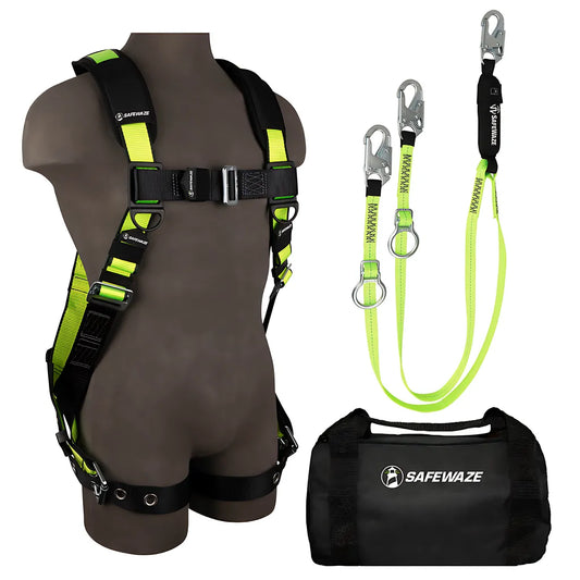 Pro Bag Combo: Fs185-S/M Harness, Fs456 Lanyard, Fs8125 Bag FS147-SM-7622