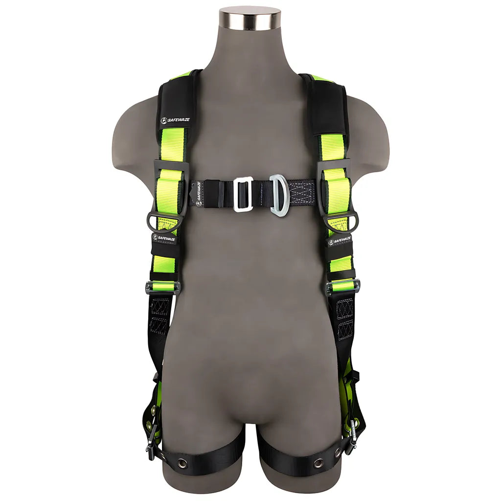 Pro Full Body Harness: 1D, Mb Chest, Fd, Tb Legs FS185-FD-2X-6075