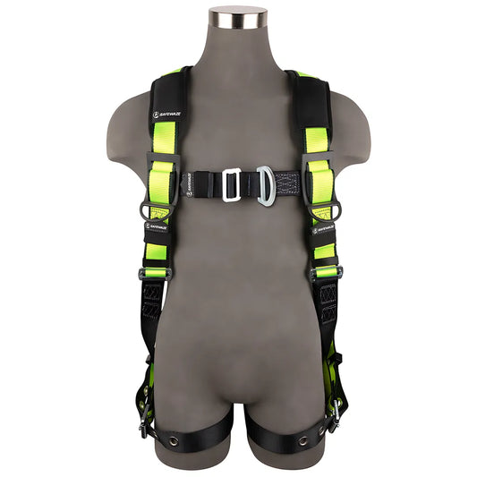 Pro Full Body Harness: 1D, Mb Chest, Fd, Tb Legs FS185-FD-3X-6077