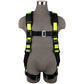 Pro Full Body Harness: 1D, Mb Chest/Legs FS280-3X-6107