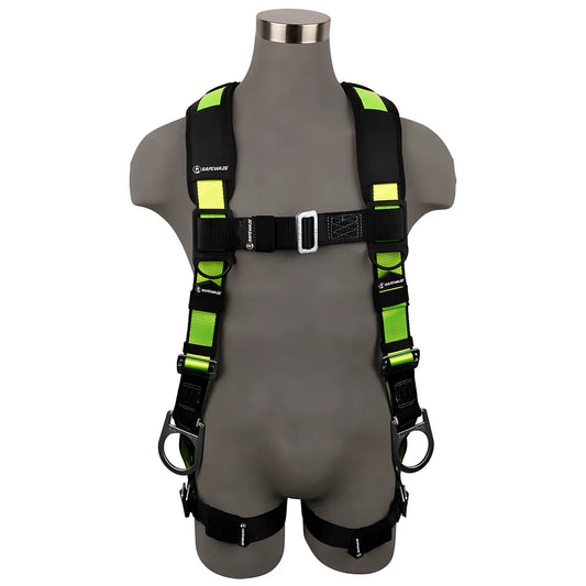 Pro Full Body Harness: 3D, Mb Chest/Legs FS281-2X-6035