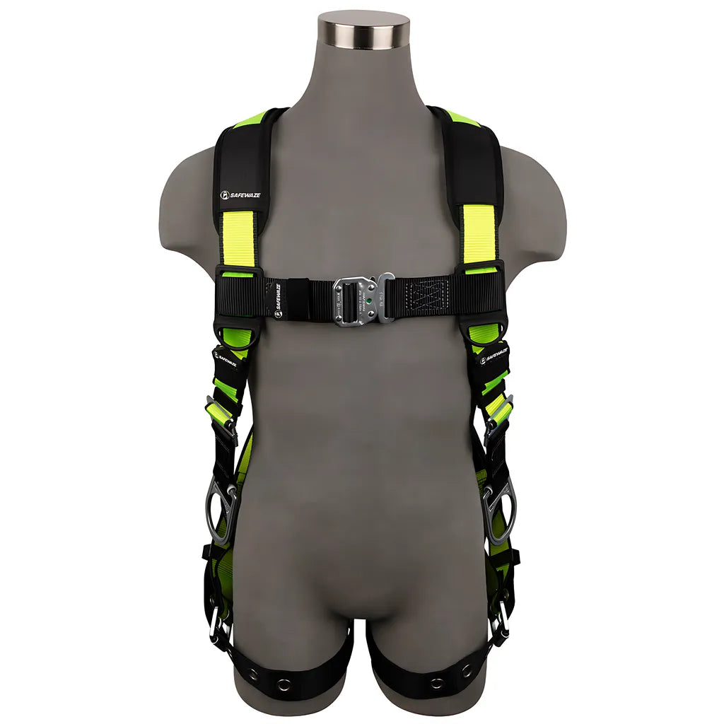 Pro Full Body Harness: 3D, Qc Chest, Tb Legs FS285-QC-2X-6015