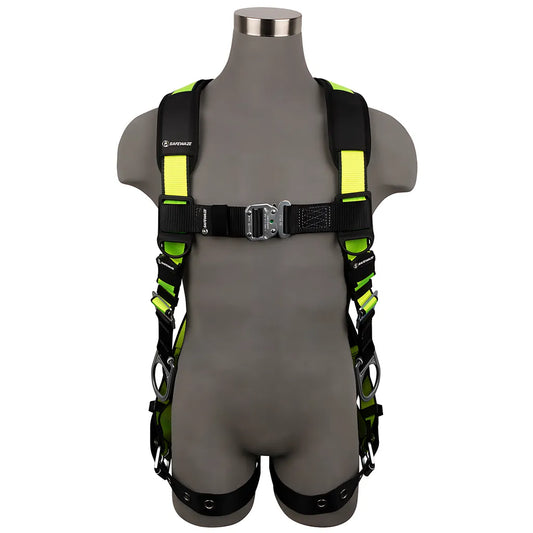 Pro Full Body Harness: 3D, Qc Chest, Tb Legs FS285-QC-2X-6015