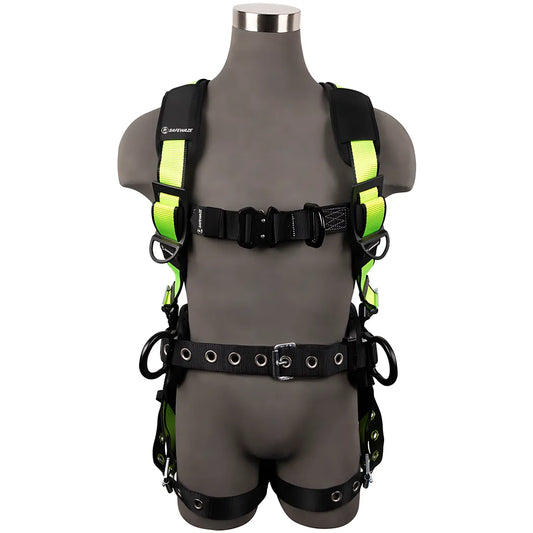 Wind & Tower Construction Harness: Alu 3D, Alu Qc Chest, Alu Fd, Tb Legs FS377-2X-6462