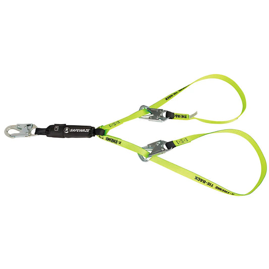 Pro 6' Tie-Back Energy Absorbing Lanyard: Dual Leg FS451-6555