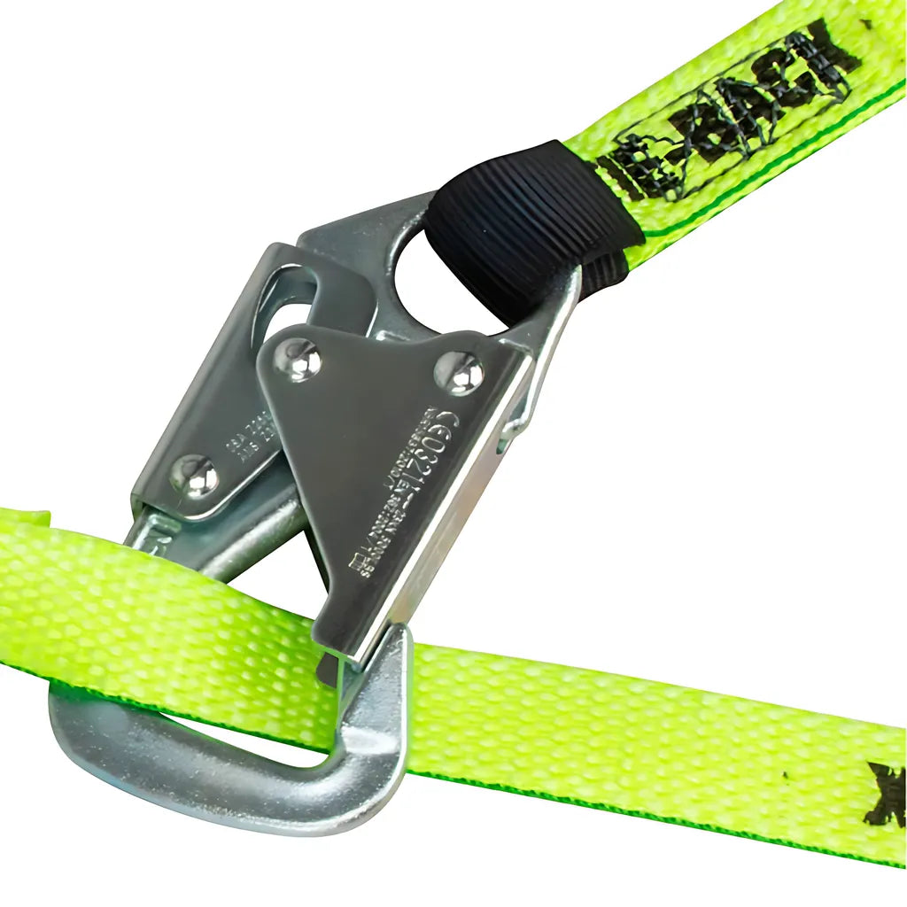 Pro 6' Tie-Back Energy Absorbing Lanyard: Dual Leg FS451-6558