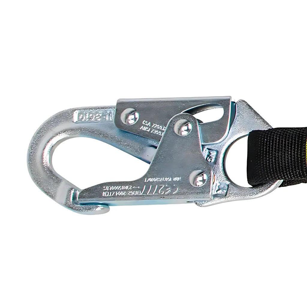 Pro 3' Energy Absorbing Lanyard: Snap Hook FS560-3-6514