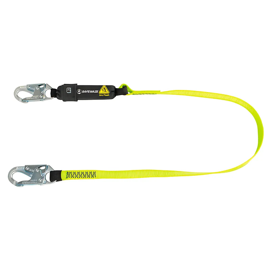 Arc Flash 6' Energy Absorbing Lanyard: Snap Hook FS560-AF-6791