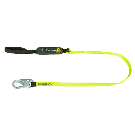 Arc Flash 6' Energy Absorbing Lanyard: Snap Hook, Soft Loop FS560-AF-SE-6799