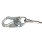 Pro 6' Cable Energy Absorbing Lanyard: Snap Hook FS560-CA-6568